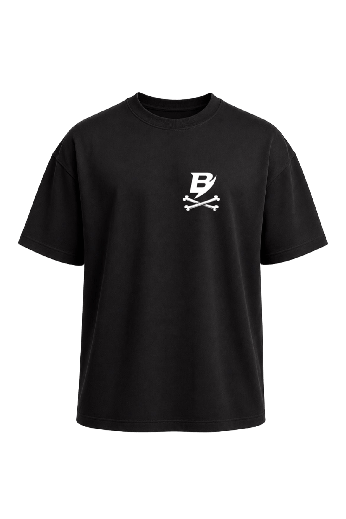 T-shirt Oversize - Black Flag – Image 2
